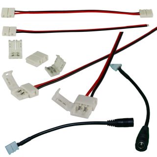 Quick Connector Connector Extension Adapter for LED SMD Strip Clip