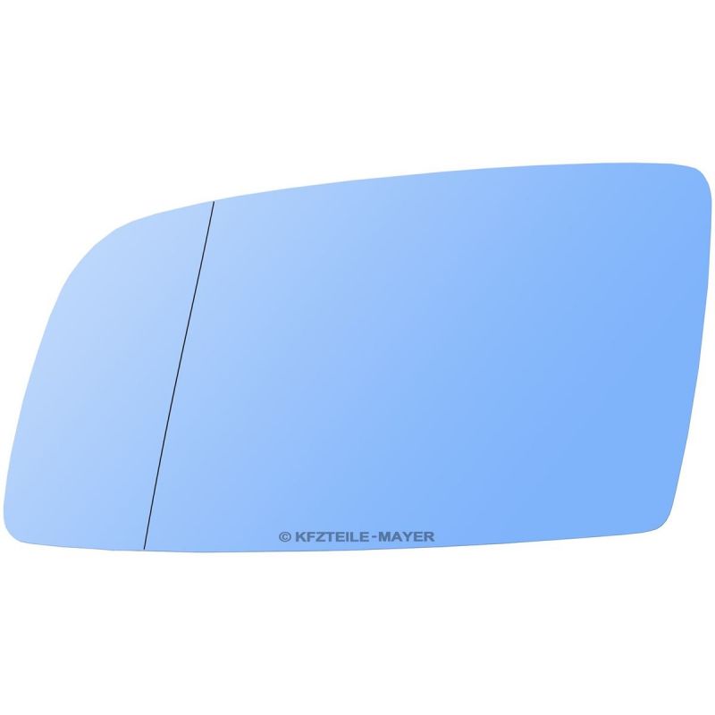 Spiegelglas links, blau, asphärisch, beheizbar, 16,99 €