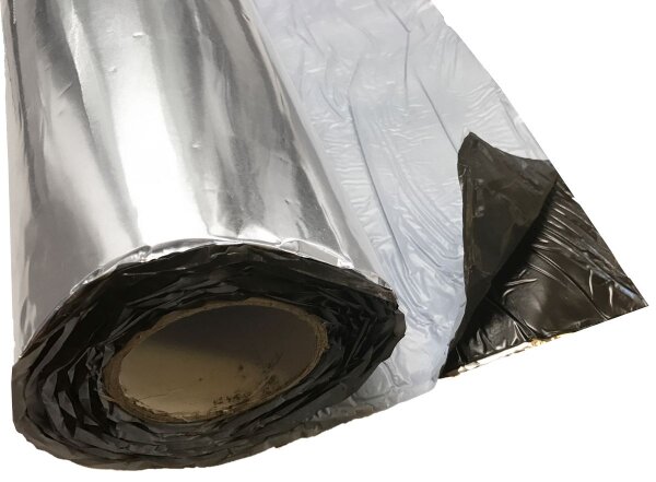 4 Qm Alubutyl Dämmmatte 50x400 Cm – Anti-Dröhn-Matte Für Auto-Türen Und HiFi, Leicht Zu Verarbeiten