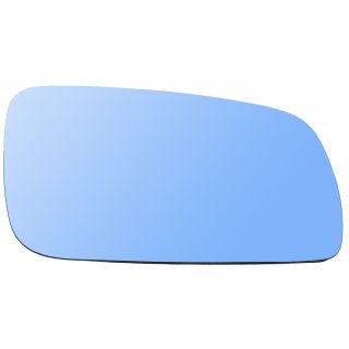 Spiegelglas konvex, blau, beheizbar, groß, rechts VAG