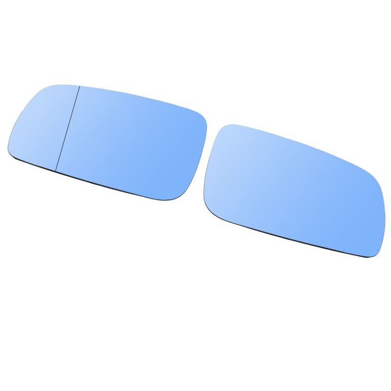 Spiegelglas Links Fahrerseite Beheizbar Asphärisch Blau 
