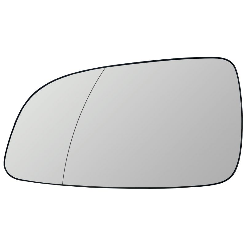 links mit Platte beheizbar Asphärish Spiegelglas für Opel Zafira B FL 09