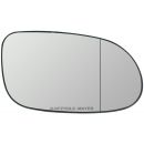 Spiegelglas rechts, chrom, asphärisch, beheizbar für Mercedes Benz A-Klasse W168 | CLK C208 | SLK R170 | SL