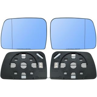 Set Spiegelgläser blau asphärisch, beheizbar passend  für BMW X5 E53