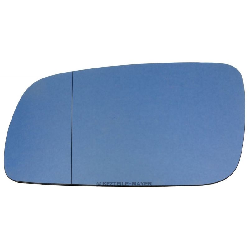 Spiegelglas asphärisch, blau, beheizbar, groß, links, 10,00 €