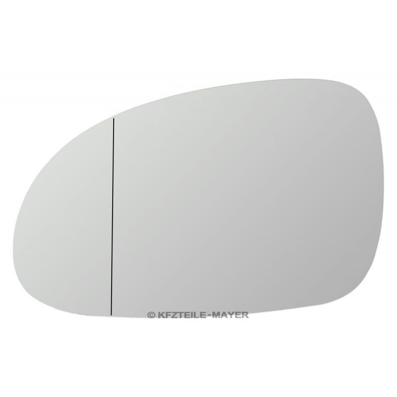 Spiegelglas rechts asphärisch und beheizbar für Altea (5P) bis 03/09  6L1857522A - GA14954 